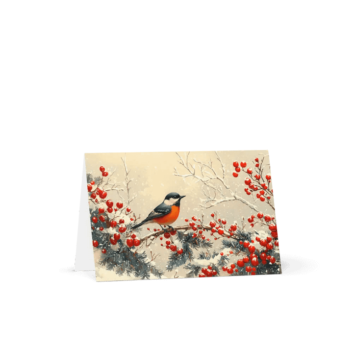 Winter Bird Greeting Card product image (2)