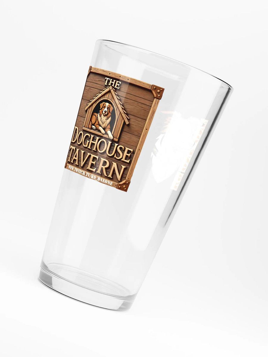 K9 Doghouse Tavern Pint Glass product image (6)