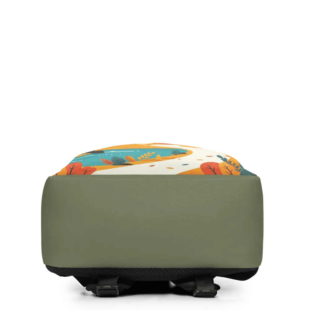Customizable Canvas: All-Over Print Minimalist Backpack product image (3)