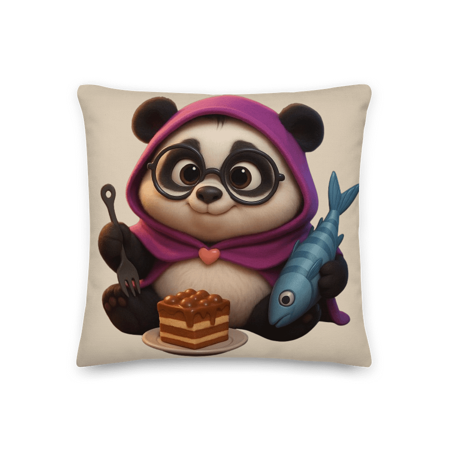 Yummy Panda - Premium Pillow product image (1)