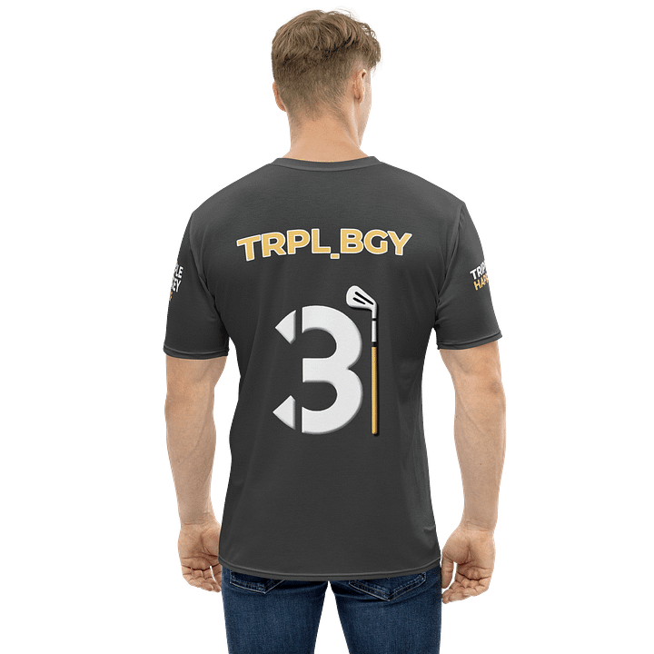 Team TRPL_BGY - Athletic T Gray product image (1)