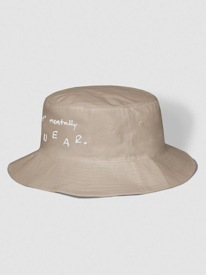 *not* mentally linear Bucket Hat product image (2)