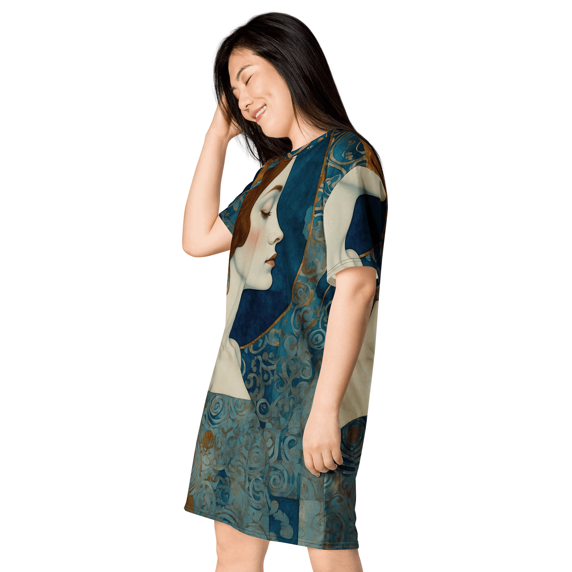 Serene Nouveau All-Over T-Shirt Dress product image (3)