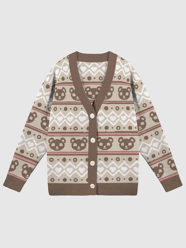 TeddyChan Christmas Cardigan - Brown product image (2)