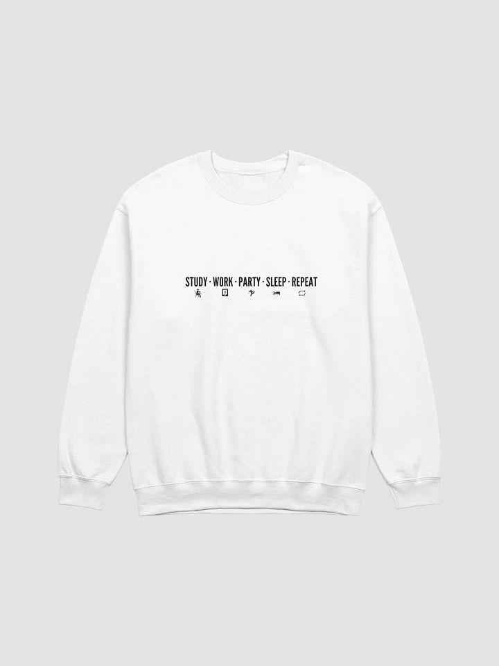 Study, Work, Party! Classic Crewneck Sweatshirt product image (1)