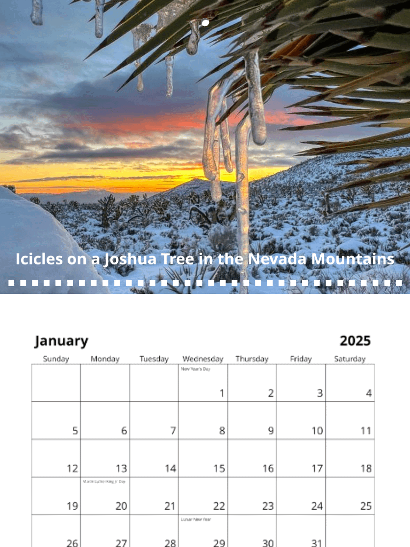 2025 Photo Calendar product image (2)