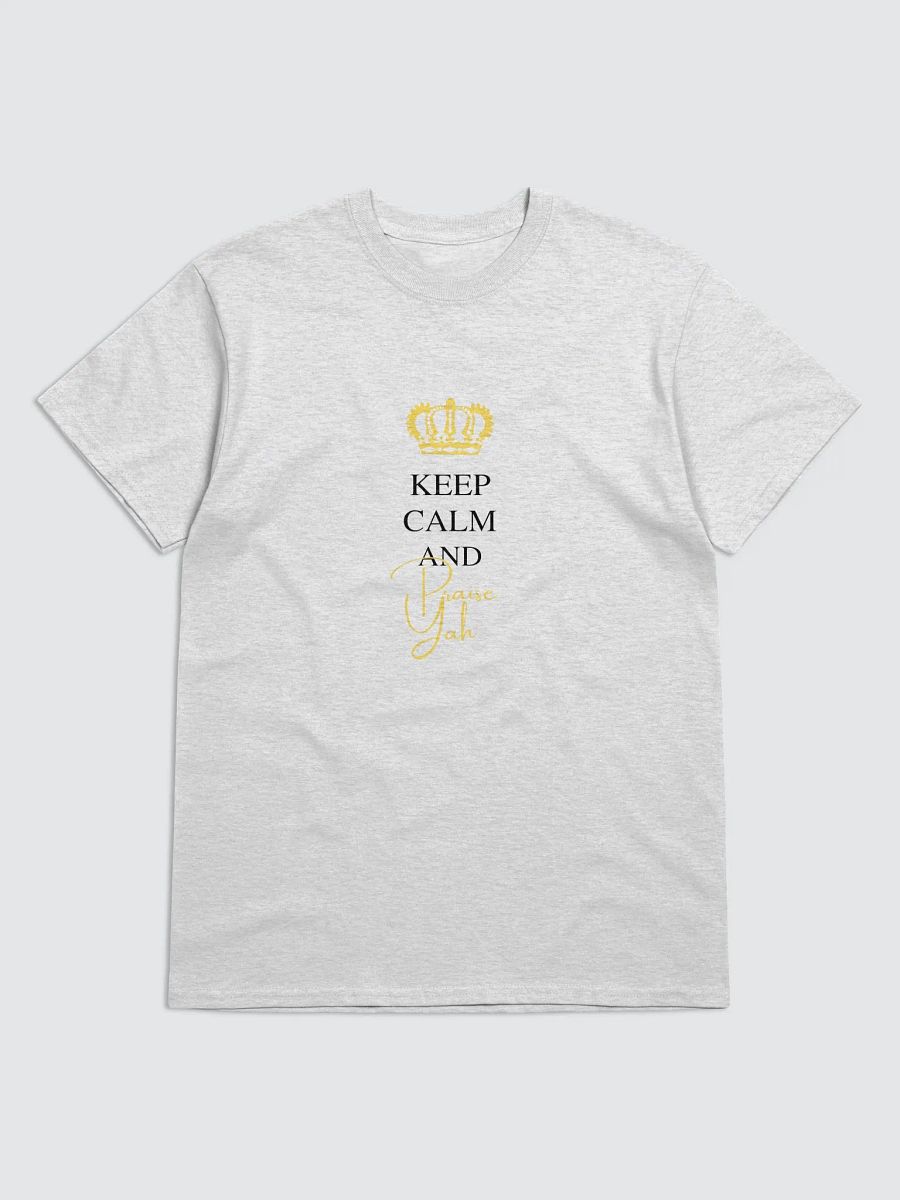 Keep Calm And Praise Yah | Blck Ltrs | T-Shirt Female product image (1)