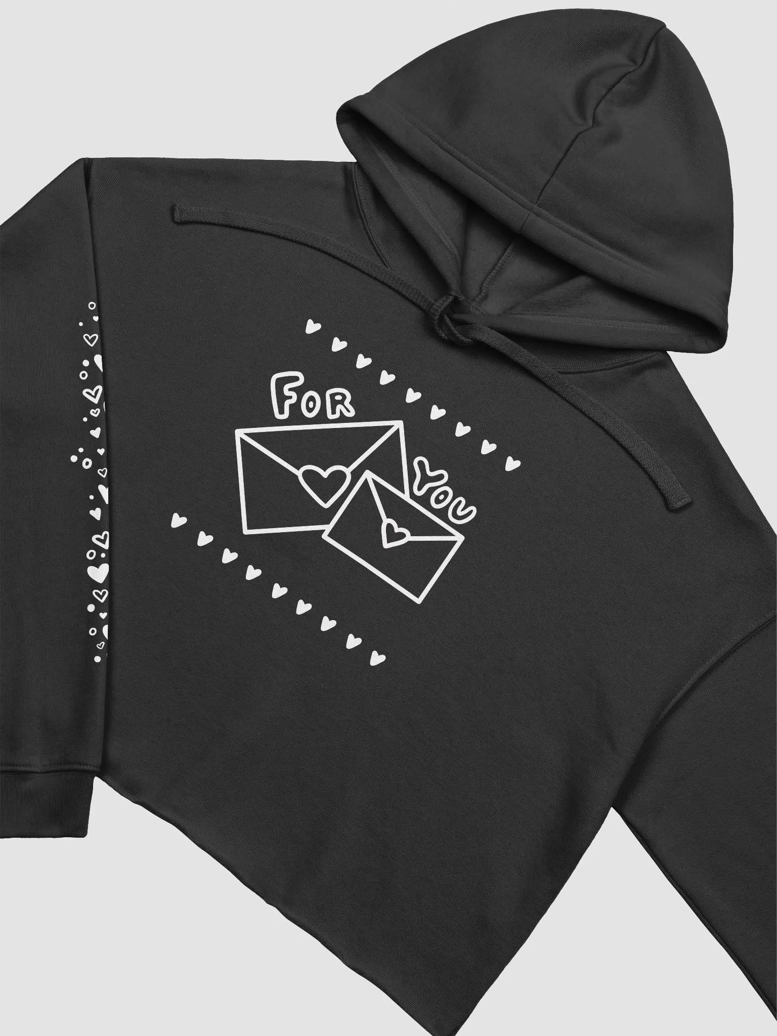 Letters For You Cropped Hoodie product image (11)