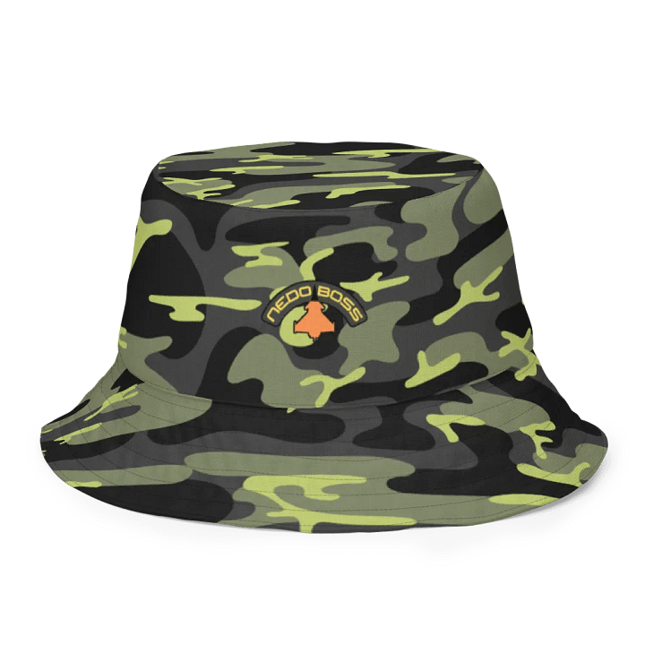 Reversible Camo Wave Bucket Nedo Boss Hat product image (2)