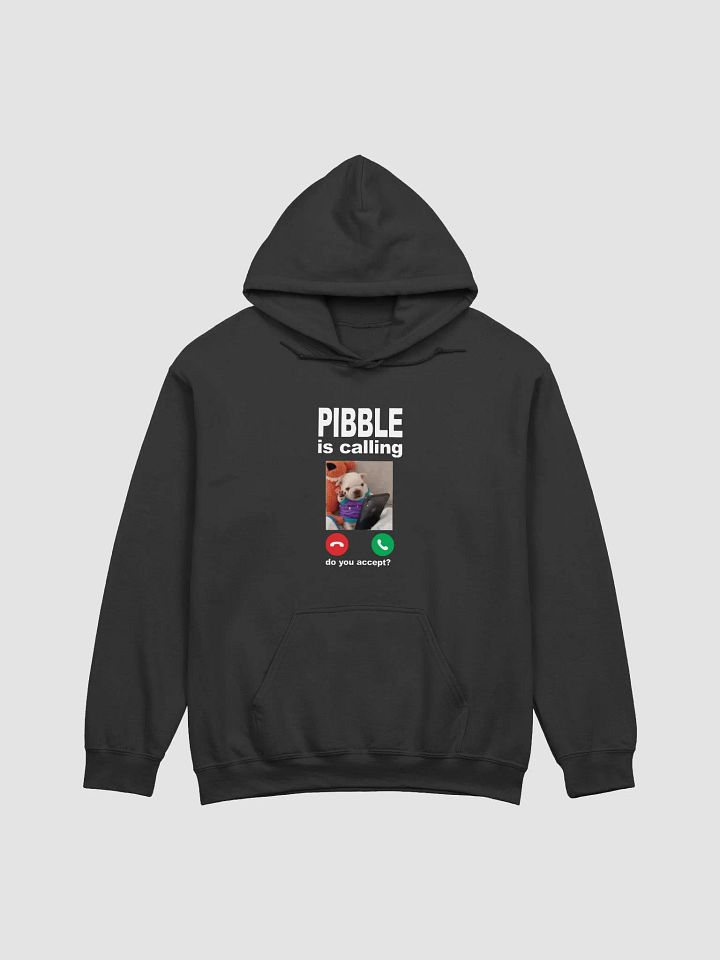 PIBBLE IS CALLING HOODIE product image (1)