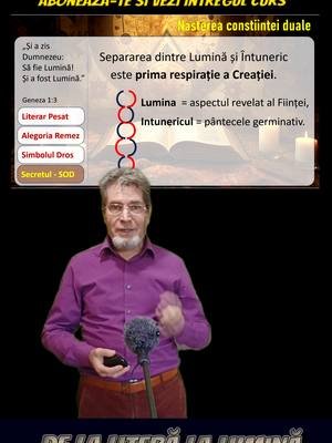 Prima respirație a creației: pulsația divină dintre lumină și întuneric