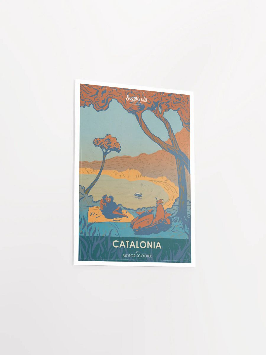 Scooterola: Catalonia by Motor Scooter Poster product image (15)