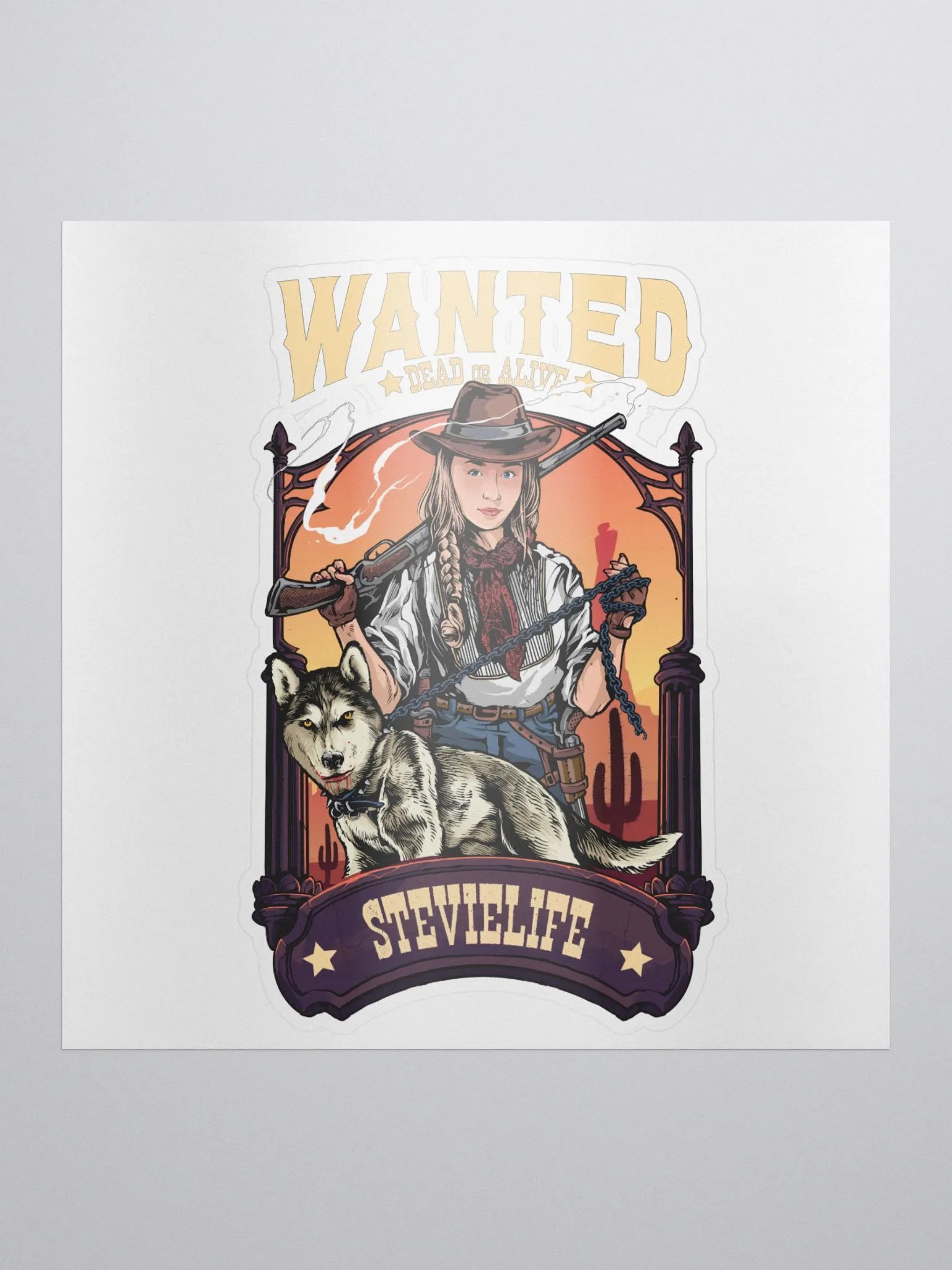 Sticker WANTED product image (1)