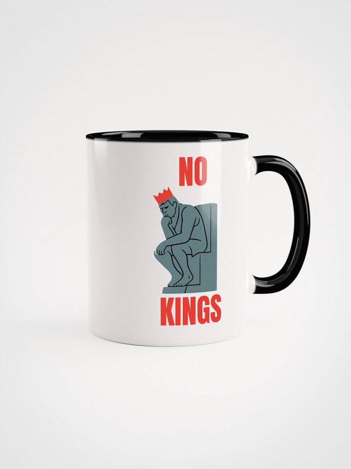 No Kings (Throne Variation) Accent Mug product image (1)