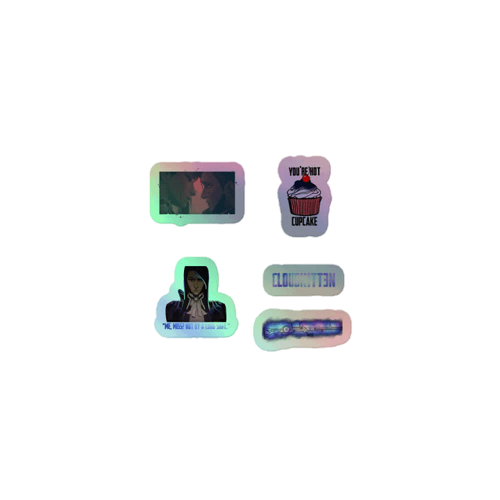 CaitVi Holo Sticker Sheet product image (1)