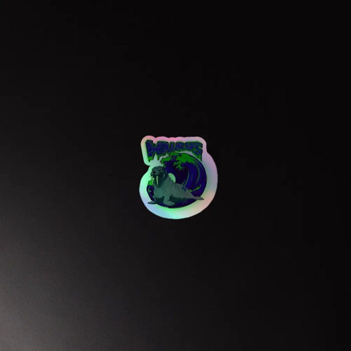 Walrus Team 69 Holographic Sticker product image (4)