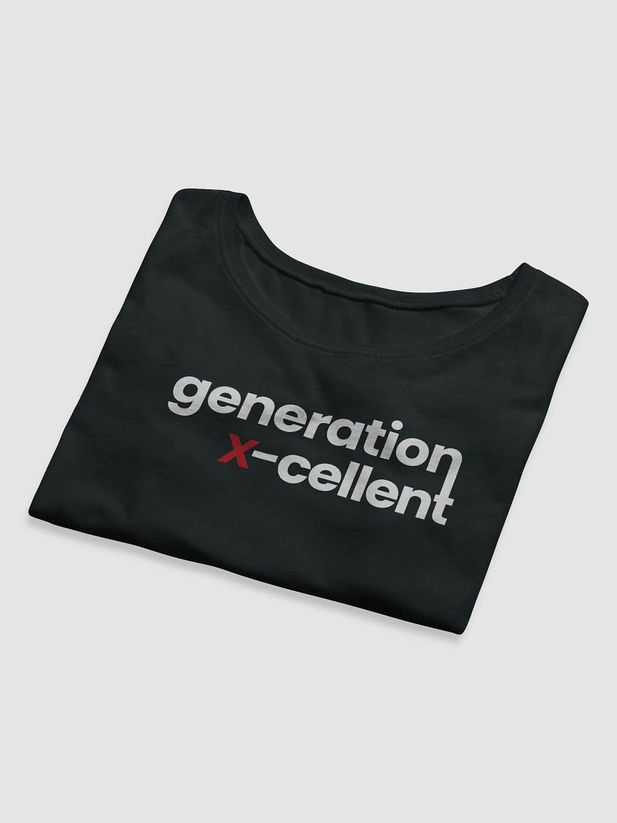 Generation X-cellent Crop Top for Gen X-ers product image (6)