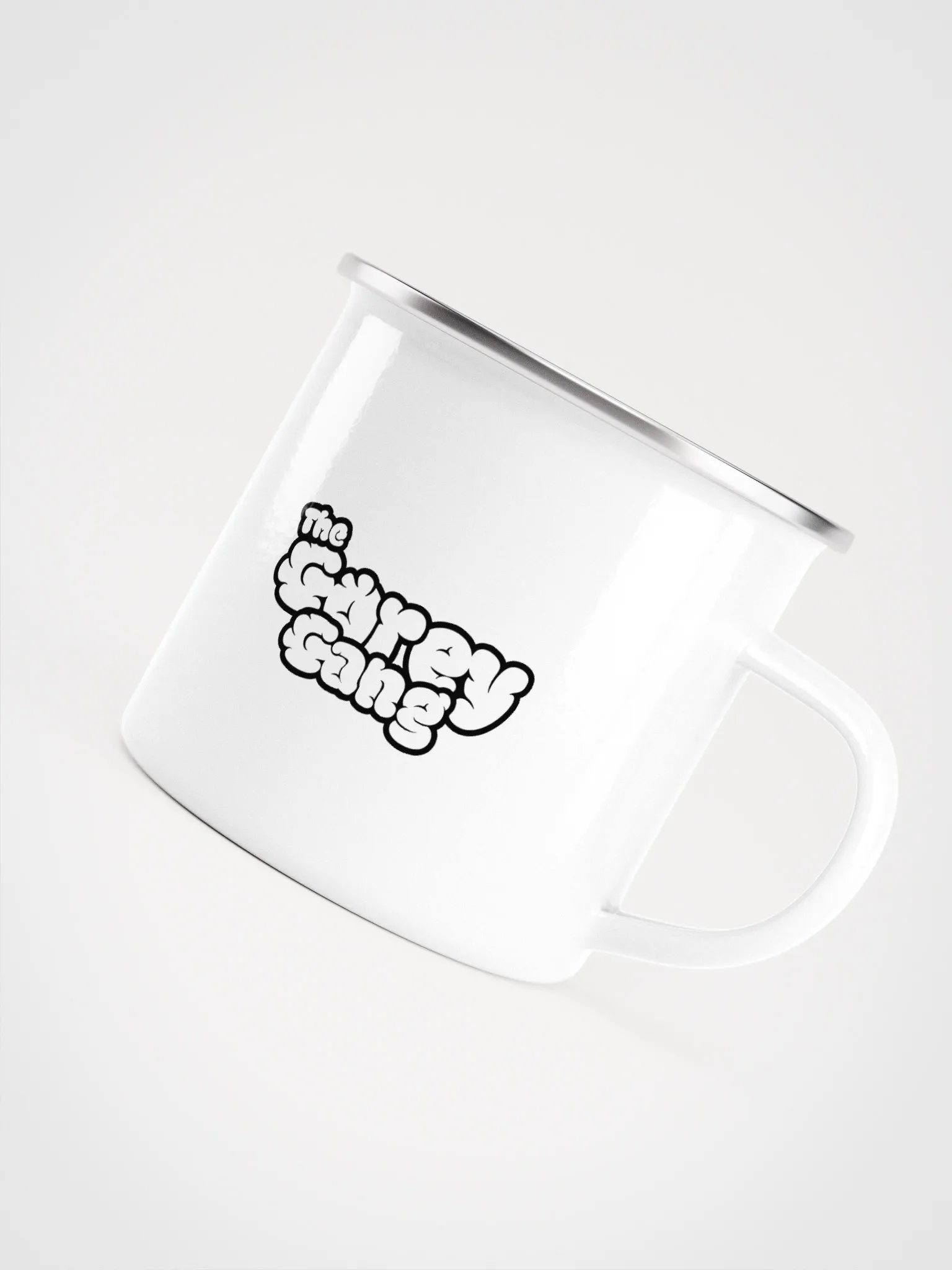 Gorey Gang Black - Enamel Mug product image (5)