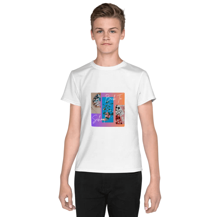 Back To School All-Over Print Youth Crew Neck T-Shirt product image (1)