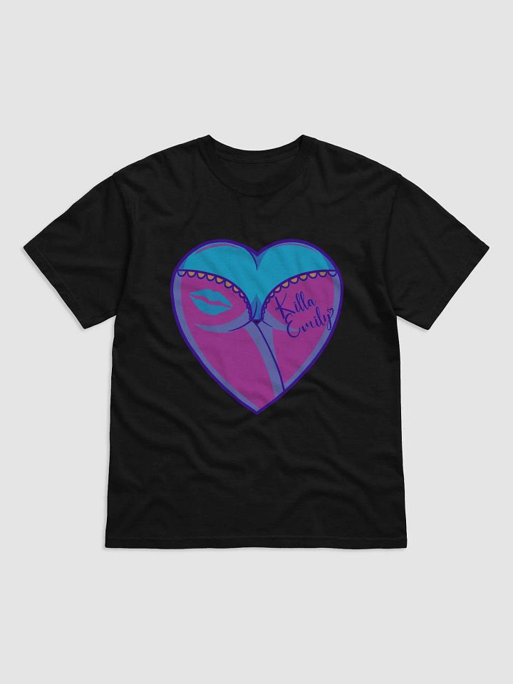 COLORFUL HEART BUTT TEE product image (1)