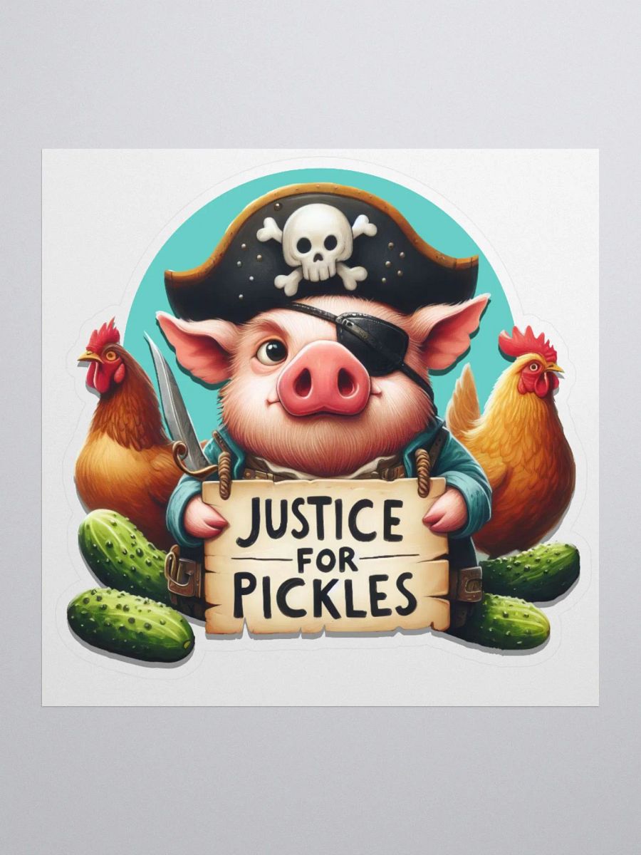 Justice for Pickles - Stickers product image (1)