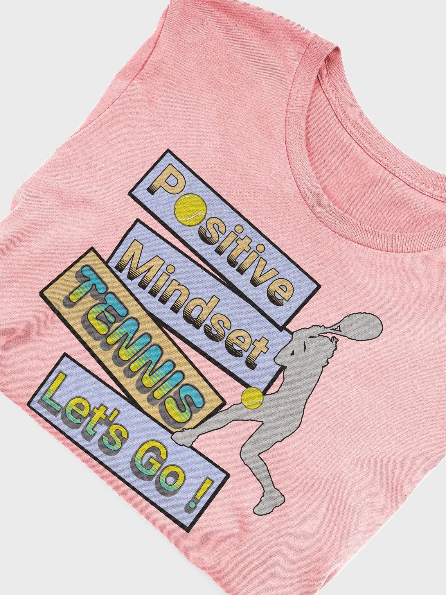 Positive Mindset Tennis Motivation Tee product image (3)