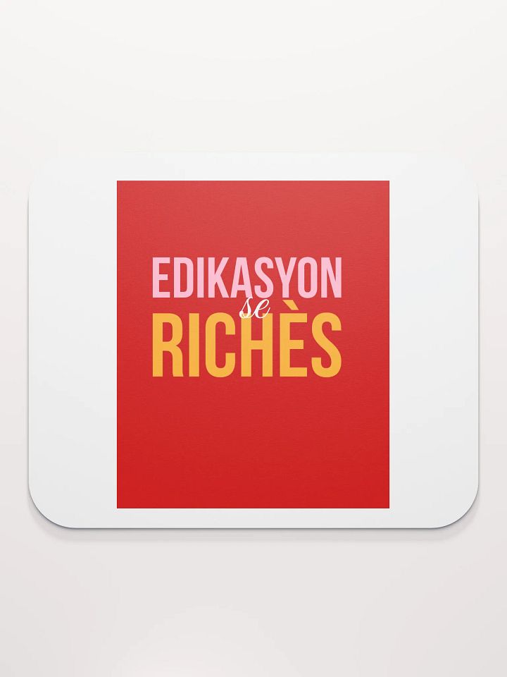 Edikasyon se Richès Mouse Pad – Navigate with Purpose product image (2)