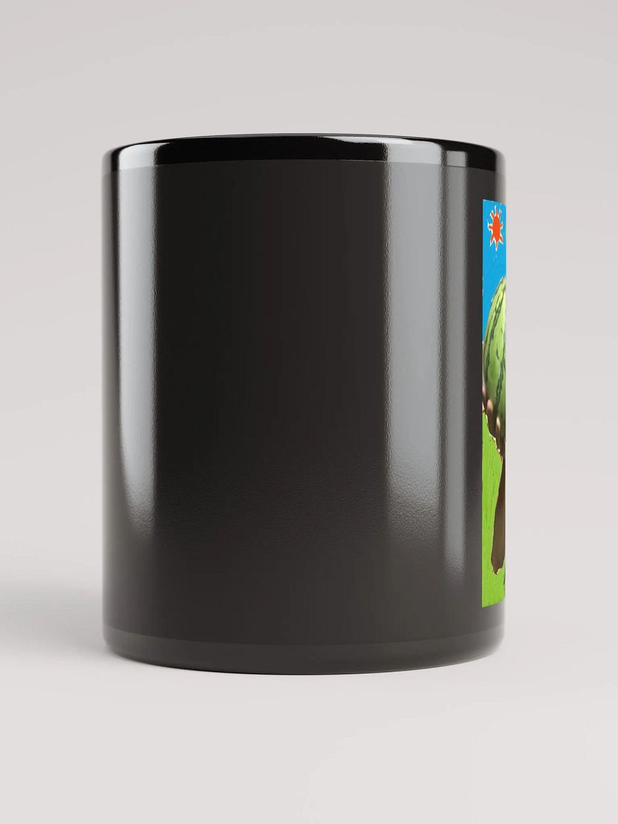 Black Glossy Mug: watermelon product image (10)