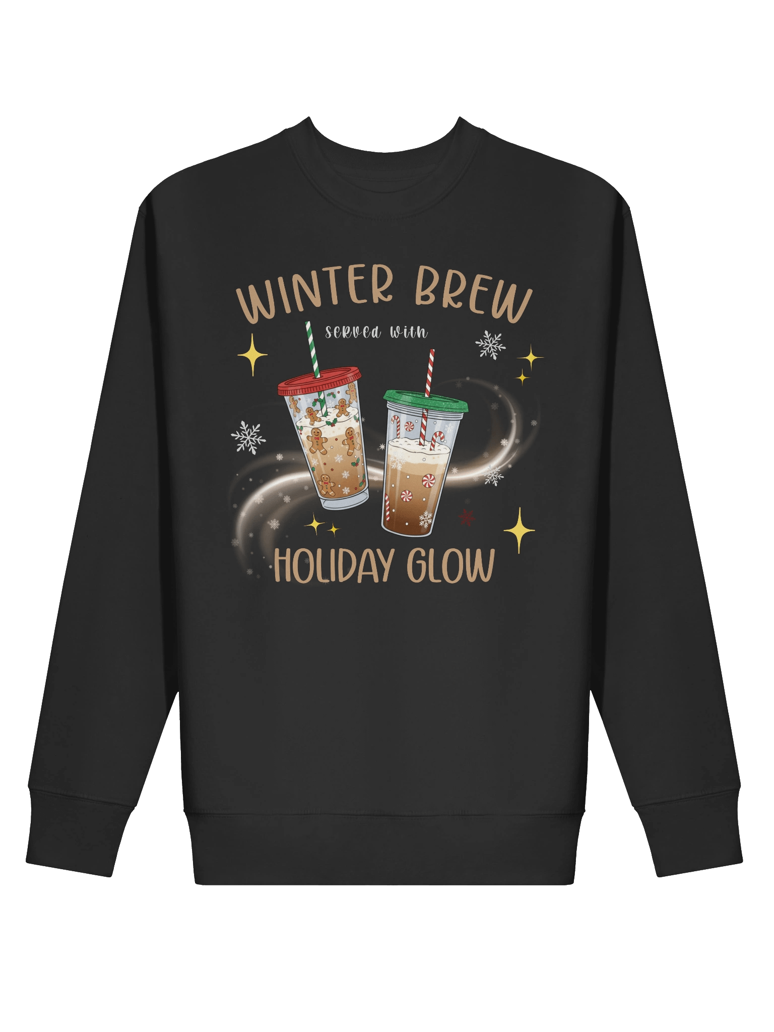 Winter Brew with Holiday Glow To Go – Festive Holiday Coffee Cup Design | Cozy Christmas Aesthetic Art product image (7)