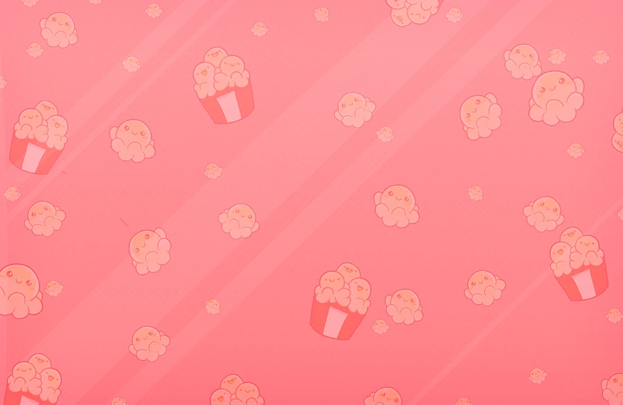 Popcorn Familia Desktop Background - Coral Edition product image (1)