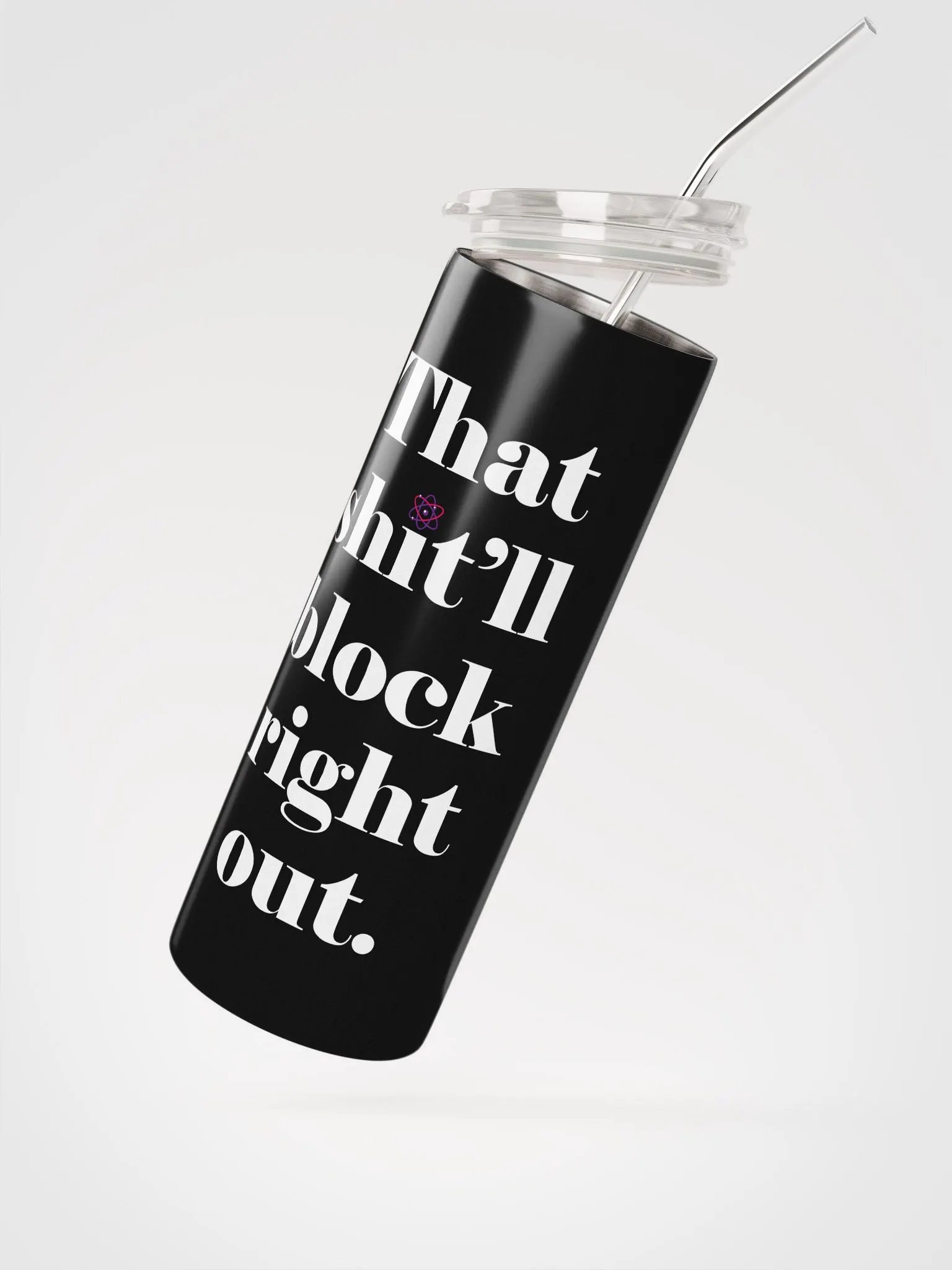 Knitting Tumbler (Black) product image (2)