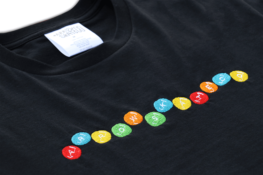spring '19 embroidered tee product image (5)