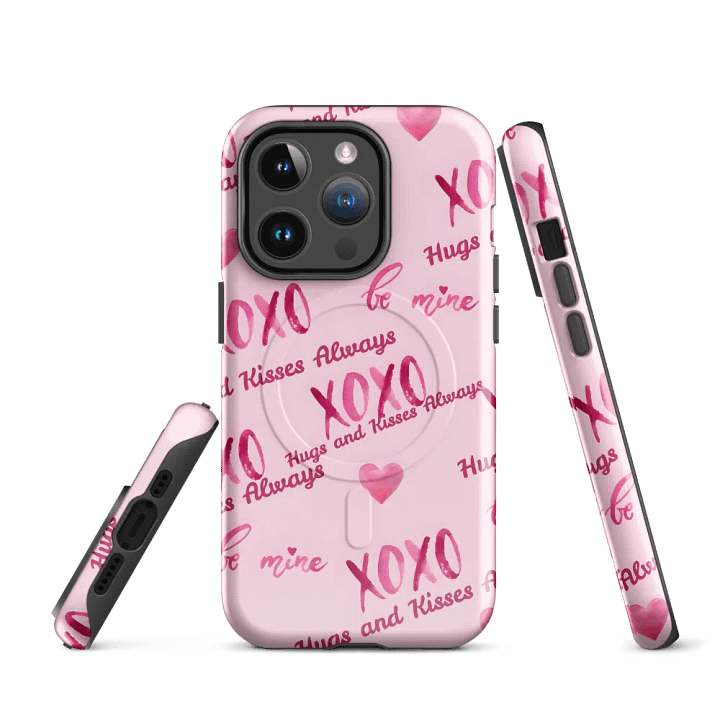 XOXO Hugs & Kisses iPhone MagSafe® Tough Case product image (2)