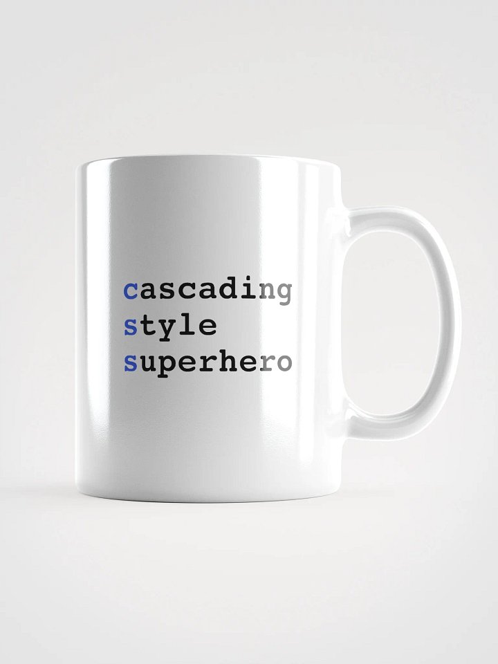 CSS Cascading Style Superhero Mug product image (1)