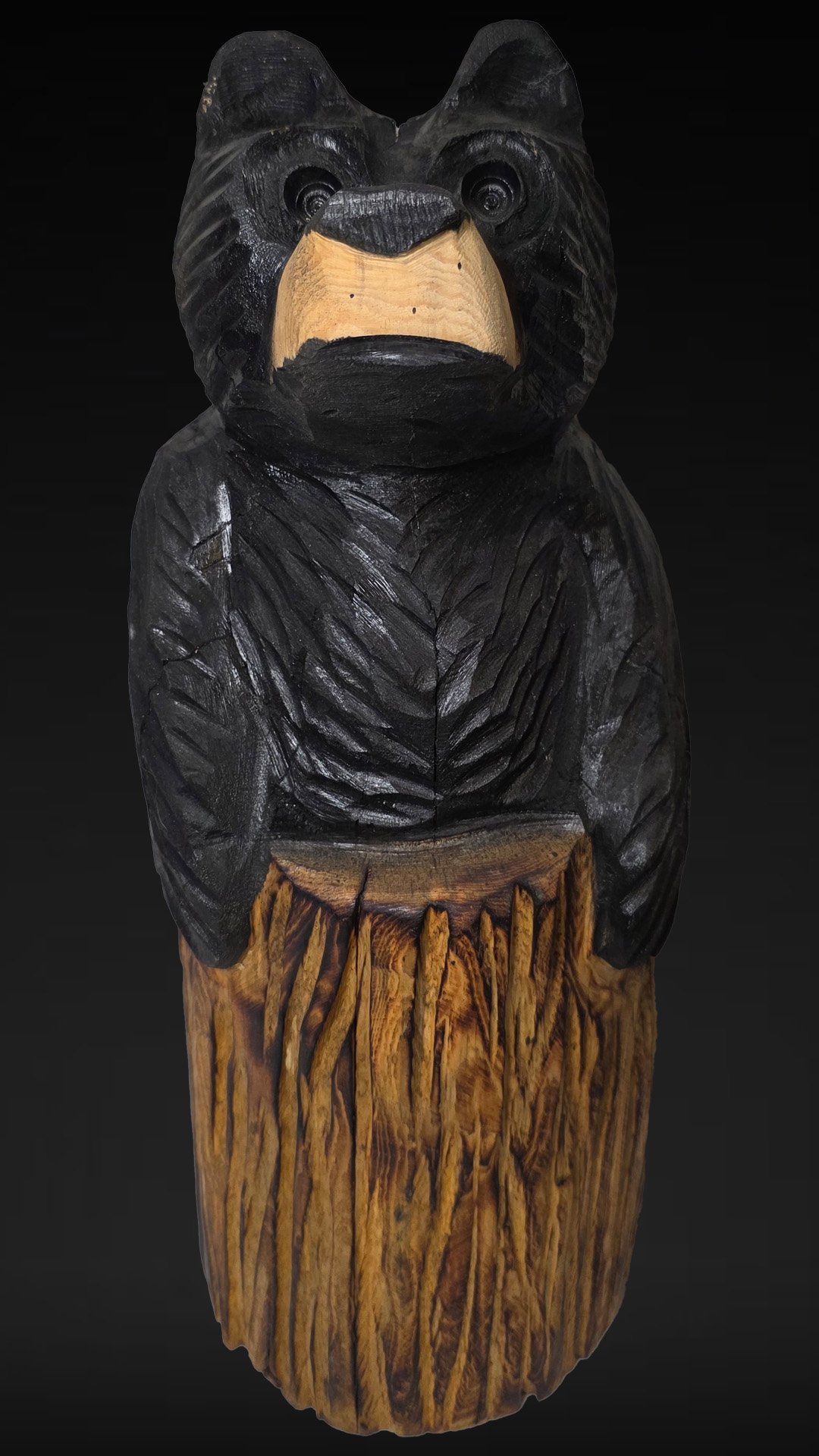 Small Log Bear product image (1)