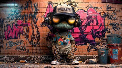 Chillin Critters FILE 012 – “Wall Vibes”
Name’s Lowkey.
Eyes wide, thoughts deeper.
Doesn’t say much—but the wall speaks for ...