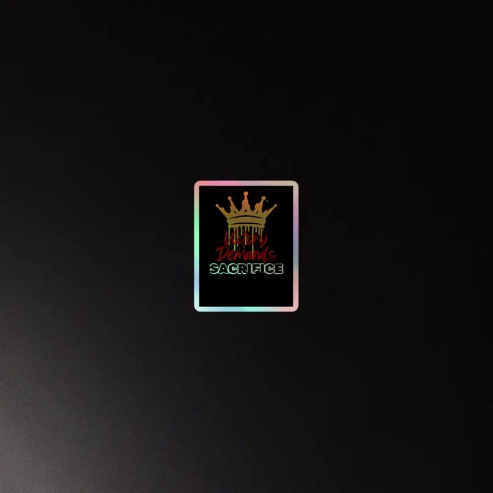 Sacrificial Victory Holographic Sticker Set product image (4)