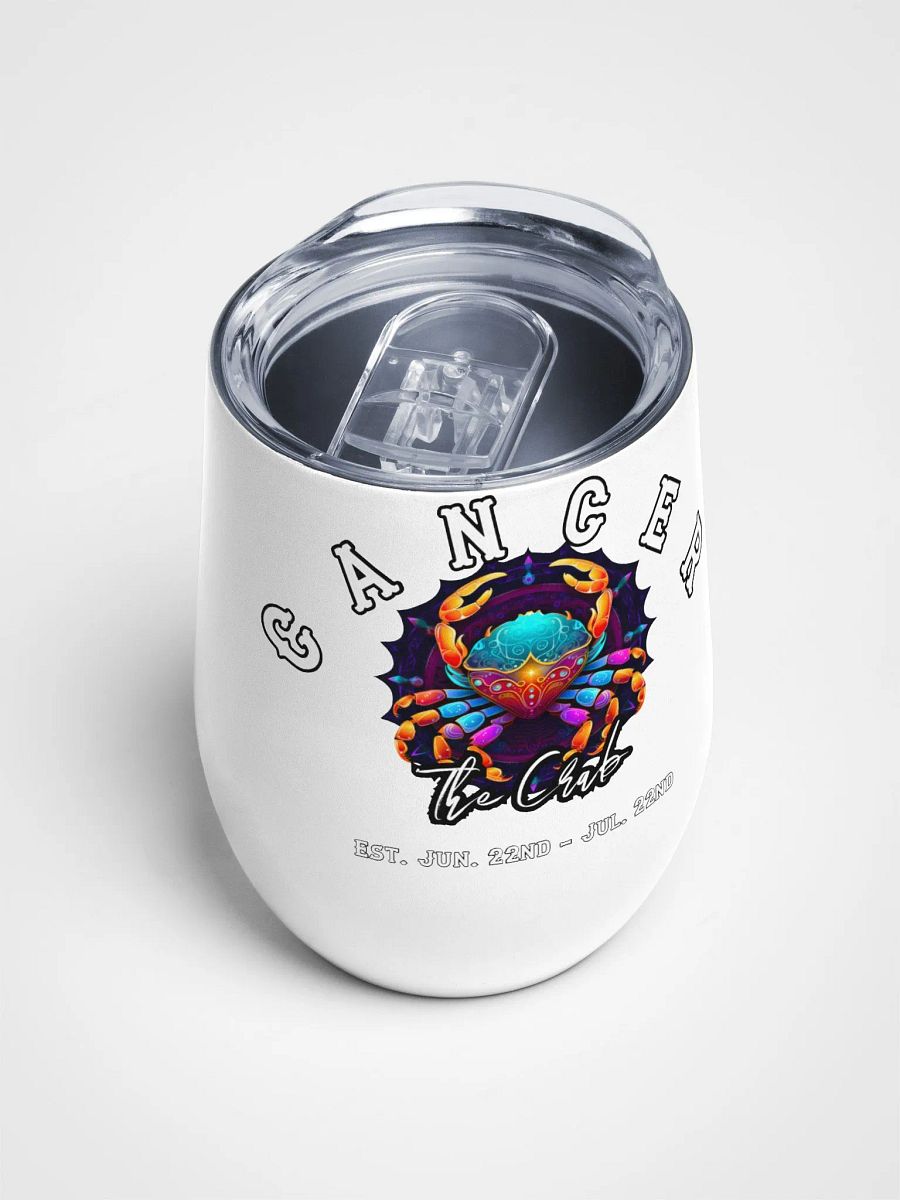 Cancer - Zodiac Wine Tumbler product image (2)