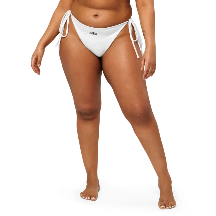 White Zenith Invisible Elegance Women's Recycled String Bikini Bottom product image (1)
