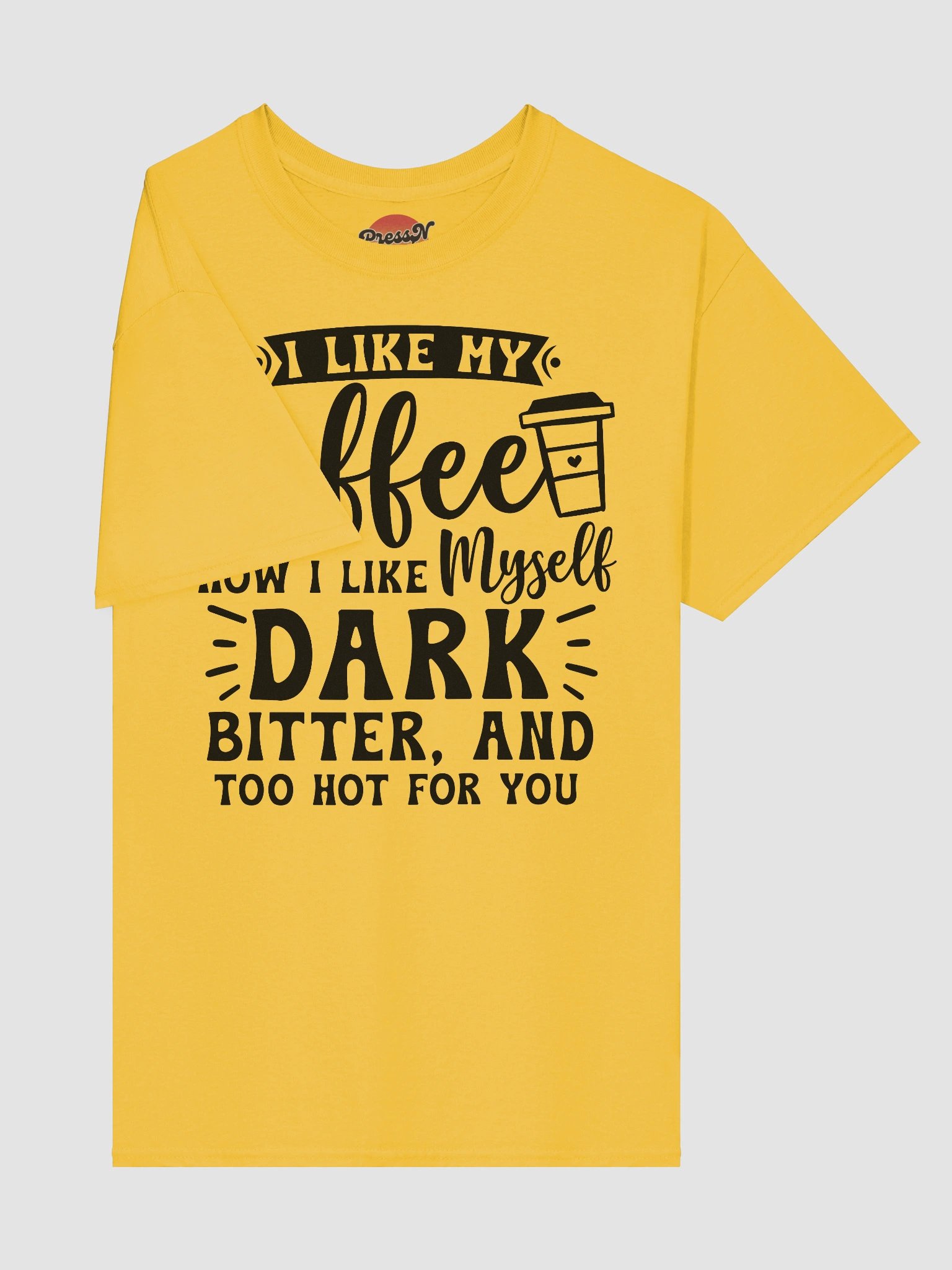 I Like My Coffee Tee product image (46)