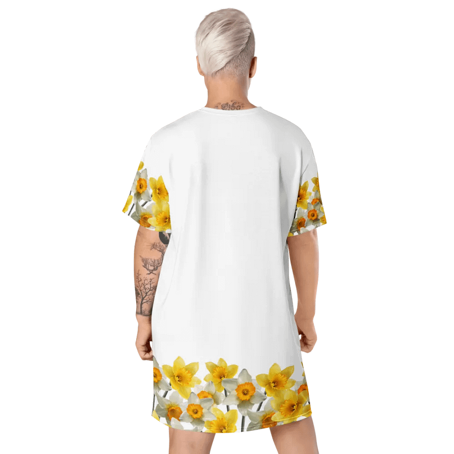Daffodil Dreams All-Over T-Shirt Dress product image (9)