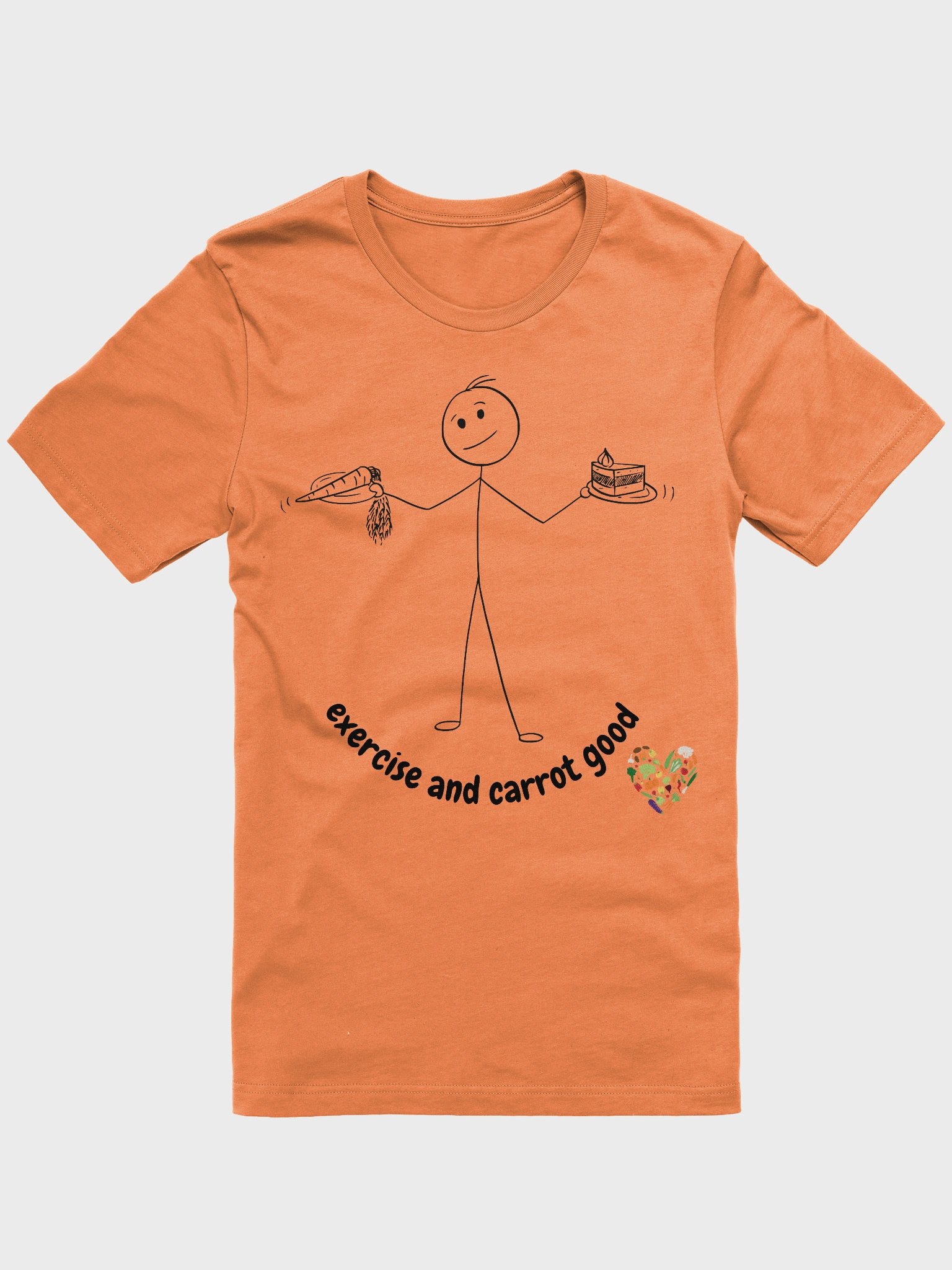 Exercise and Carrot Good Supersoft T-Shirt product image (5)
