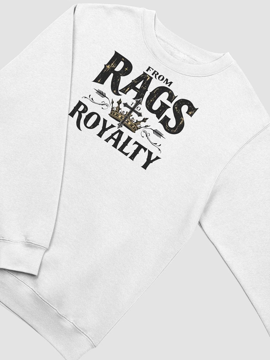 From Rags to Royalty Christian Premium Crewneck Sweatshirt | 1 Peter 2:9 product image (15)