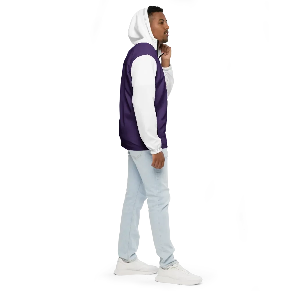 CG Purple Windbreaker White Sleeves product image (5)