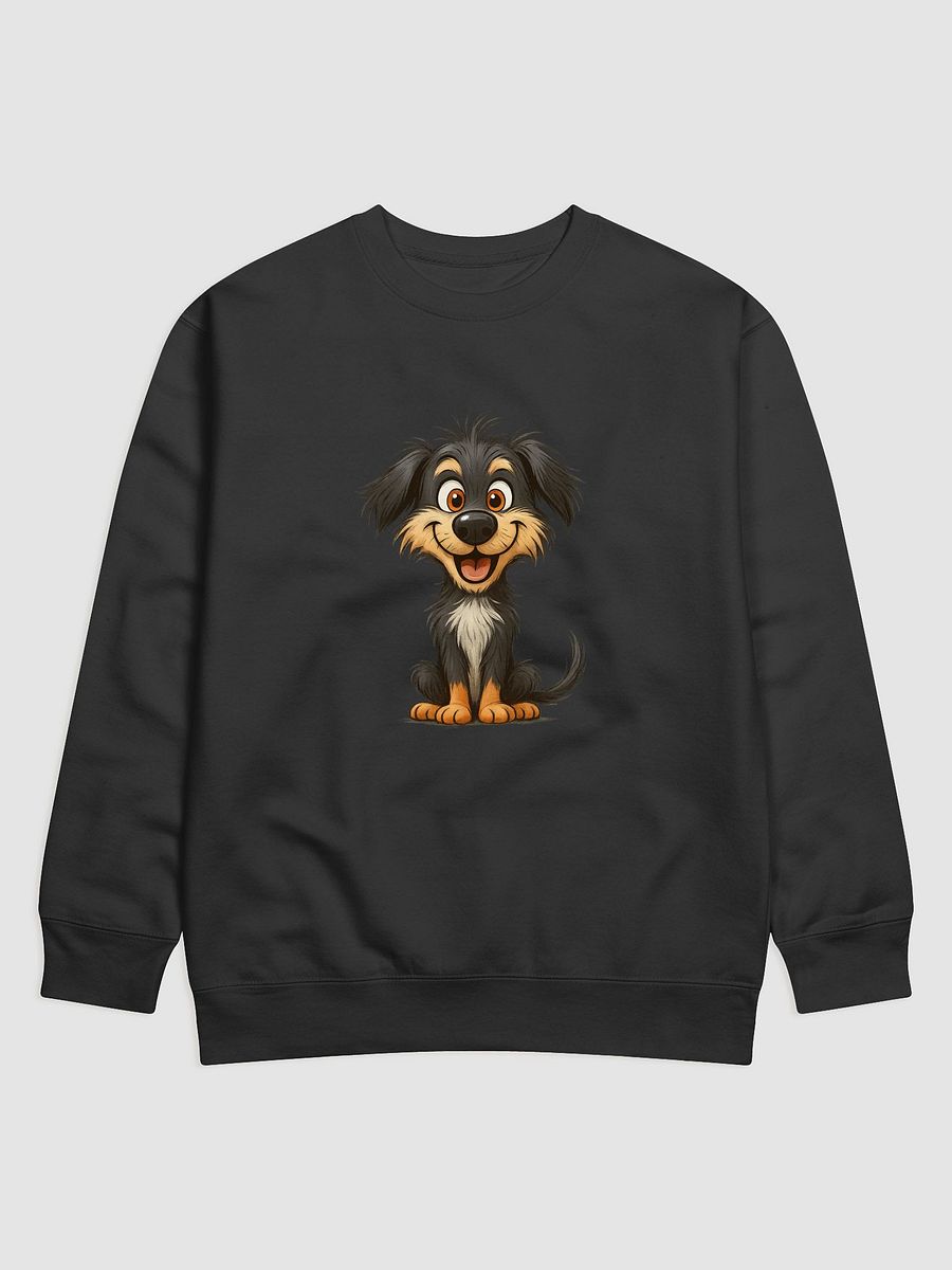 Happy Pup Cartoon Premium Sweatshirt product image (1)