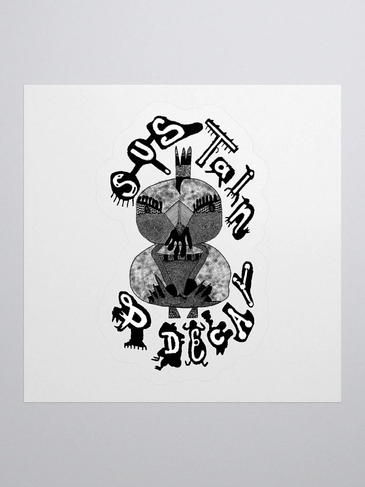 Sustain & Decay - Rooster Logo Sticker product image (1)