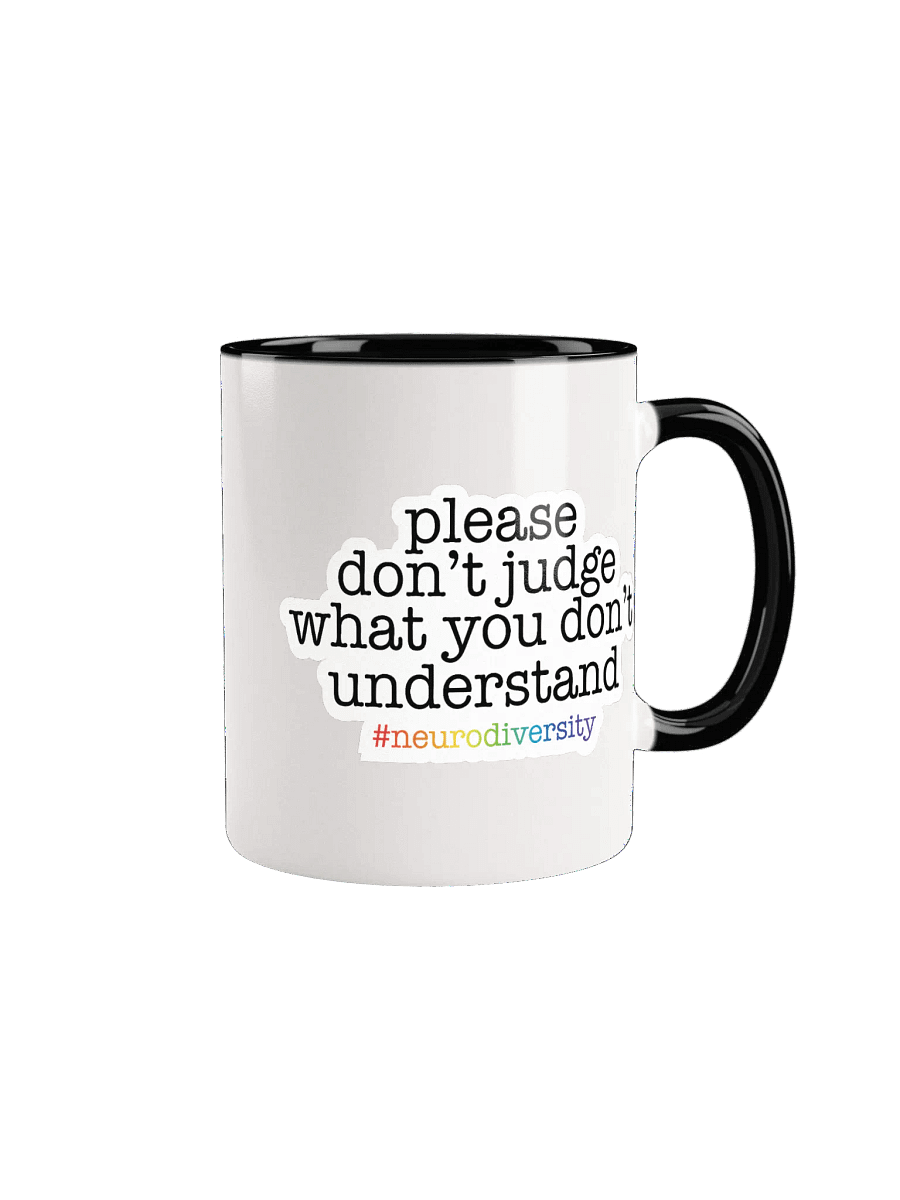 Please Don't Judge Colored Mug product image (4)