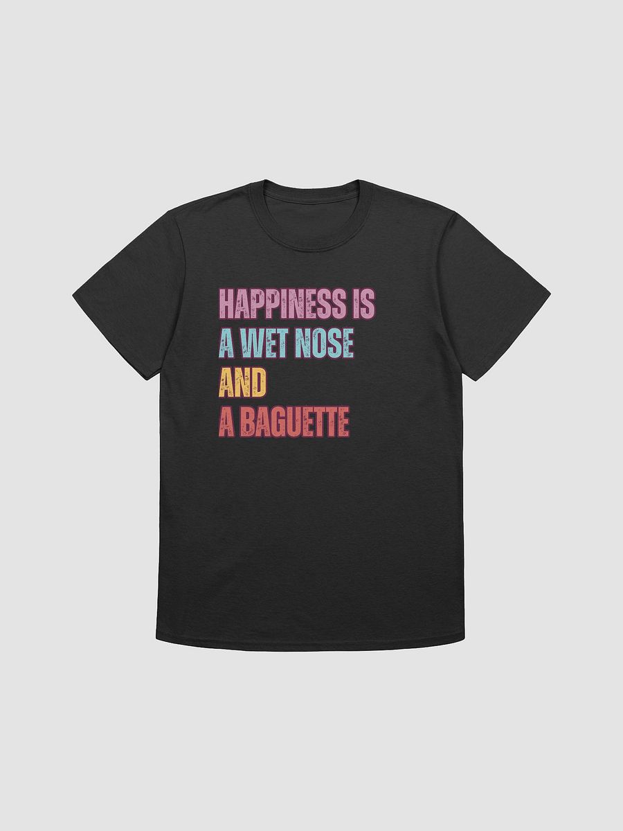 Happiness Is A Wet Nose – Funny Pet Lover T-Shirt product image (2)
