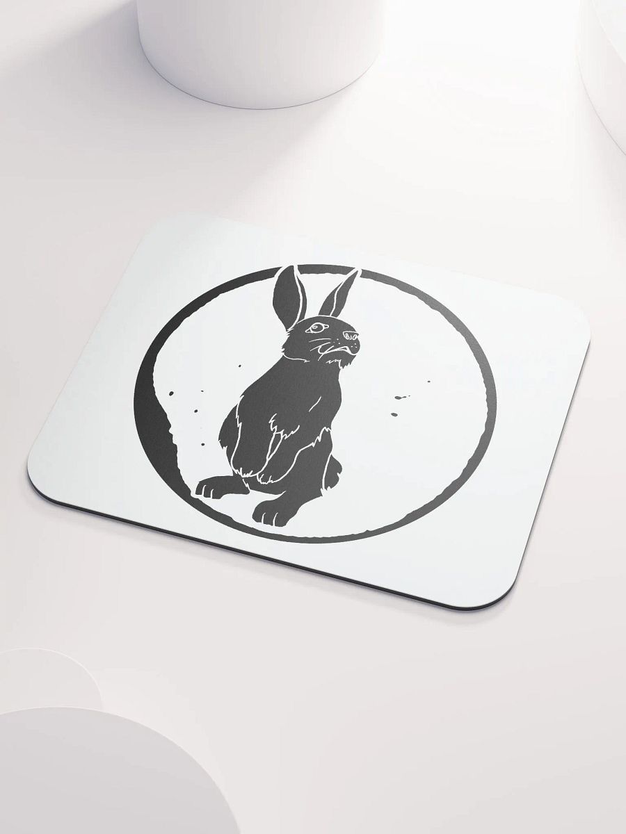 Classic Mouse Pad - HARE 0001 - BLACK product image (3)