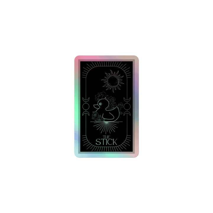 The Stick Holographic Sticker product image (1)
